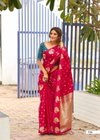 Kontina Vol 1 By LT Weaving Satin Online Embroidery Saree Wholesale